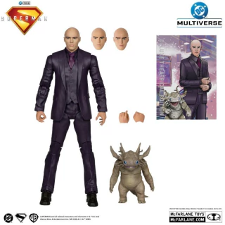 Lex Luthor With Baby Kaiju Superman Movie DC 7 Scale McFarlane
