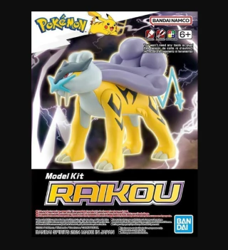 Raikou - Plastic Model Kit - Pokemon - Bandai
