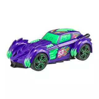 Carro Monster Moverz Teamsterz Roxo Com Luz e Som F01221 Fun