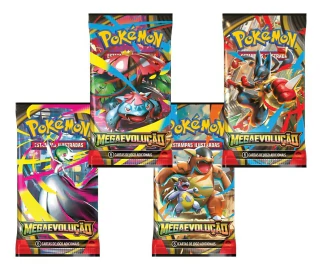 Booster Box Display Pokémon Megaevolução ME01 - Caixa Lacrada Com 36 Boosters (216 Cartas) Copag 6512 - comprar online