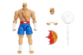 Sagat Street Fighter II Ultra - Deluxe - Jada Toys 35171 - comprar online