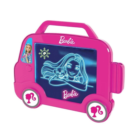 Barbie - Pinte E Ilumine Van F0123-6 Fun