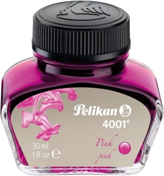 Tinta Para Caneta Tinteiro Pelikan 4001 30ml Rosa 301343