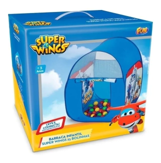 Barraca Infantil Super Wings Com 25 Bolinhas Fun 84354