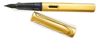 Caneta Tinteiro Lamy Lx - Live Deluxe Gold Pena Media ( M )
