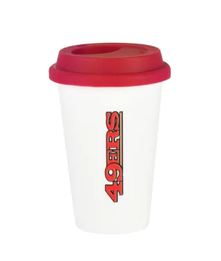 Copo Café Termico Em Cerâmica San Francisco 49 Ers 400ml Nfl
