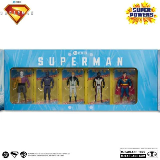 Superman Movie Figure Bundle 5 Pack (Gold Label) Mcfarlane