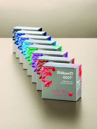 Tinta Pelikan 4001 Engarrafada - Marrom 30 Ml- 311902