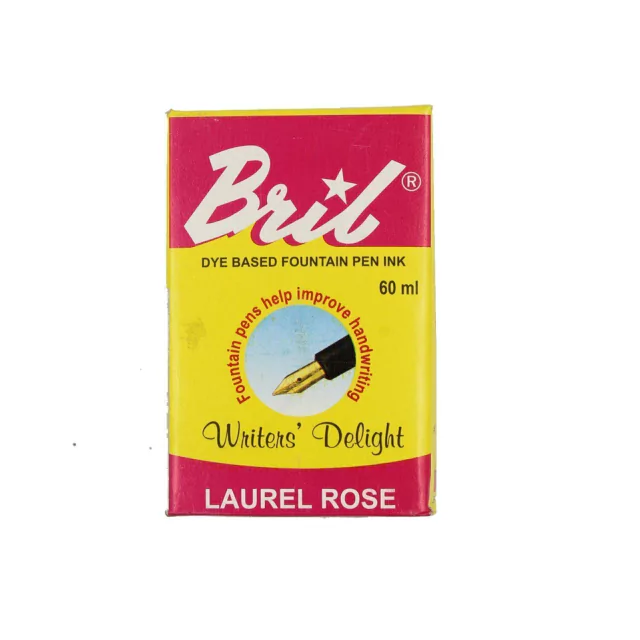 Frasco De Tinta Bril - Laurel Rose - Rosa 60 ml Frasco De Tinta Bril - Laurel Rose - Rosa 60 ml