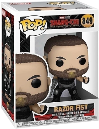 Boneco Funko Pop Razor Fist 849 - Shang-Chi Marvel