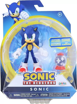 Sonic The Hedgehog Boneco Sonic 10 Cm 4555 Sunny