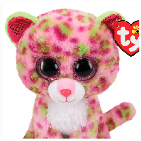 Pelúcia Beanie Boos Ty Leopardo Lainey 22 Cm Toyng 44109