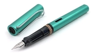 Caneta Tinteiro Lamy Al-star Bluegreen Pena Média Vt26061