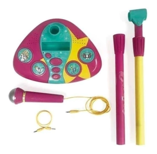 Barbie Microfone Fabuloso Com Função Mp3 Fun F00044