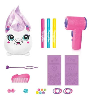 Pelúcia Princess Airbrush Hair Iffic Cabeleireiro Fun F0194-2