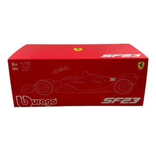 Bburago Ferrari F1 SF-23 2023 Charles Leclerc #16 1/18 Com Acrílico 16820