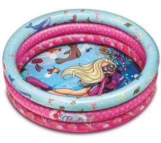 Piscina De Bolinha Inflável 25 Bolinhas Coloridas Barbie Fun F00003