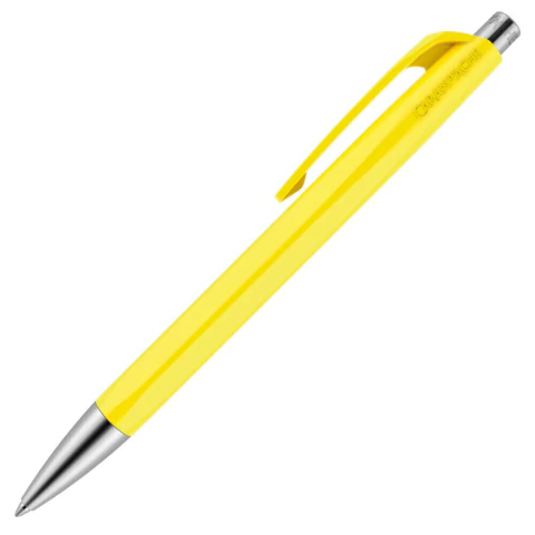 Caneta Caran D'Ache Esferográfica Infinite Lemon Yellow
