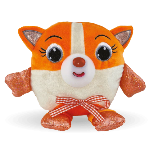 Pelúcia Interativa Big Giga Bazoo Gato Laranja 15 Cm 49774 Toyng