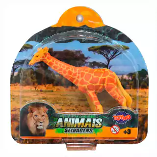Boneco Animais Selvagens Girafa 13 Cm 43834 Toyng