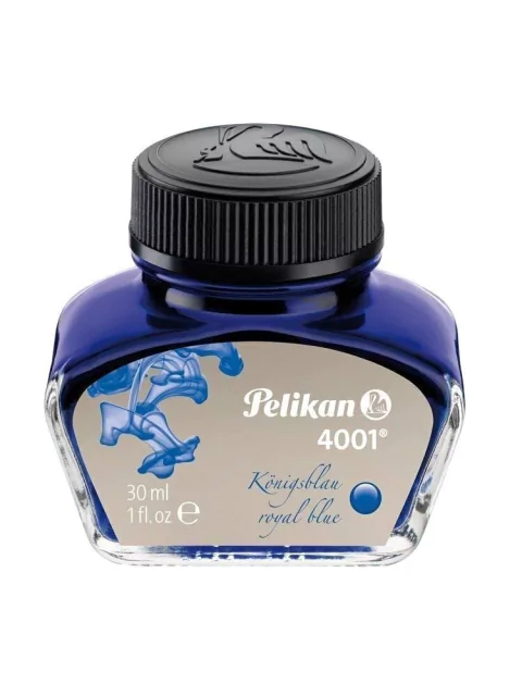 Tinta Pelikan 4001 Engarrafada - Azul Royal 30 Ml - 301010