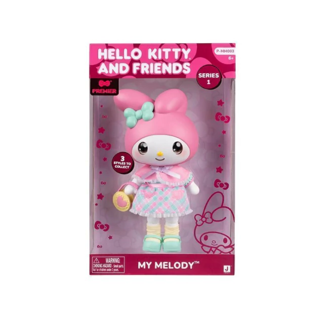 Boneca Articulada My Melody de 20cm + Acessórios Hello Kitty Sunny 4953 Boneca Articulada My Melody de 20cm + Acessórios Hello Kitty Sunny 4953