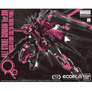 Aile Strike Gundam Ver RM Recirculation Color/Neon Pink Gundam MG 1/100 Bandai