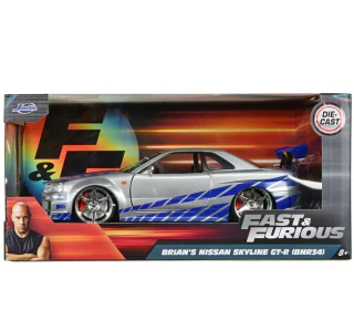 Brian's Nissan GTR Skyline Fast & Furious 1:24 97158