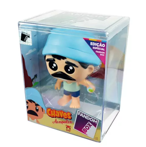 Fandom Box seu Madruga Em Acapulco 088 - 10 Cm Líder Brinquedos