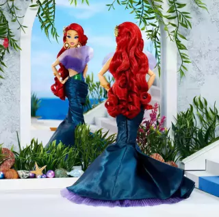 Boneca Ariel Vestido de Gala Disney Collector Mattel Creations Hyb18