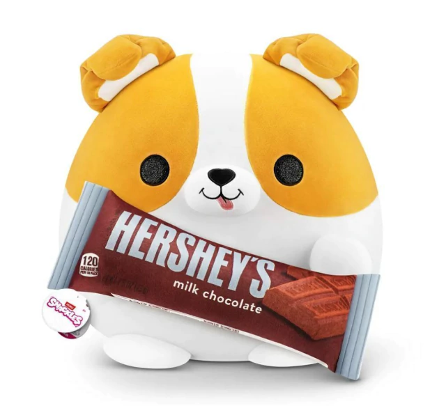 Pelúcia Snackles 35cm Cachorro Benji Com Hershey's 1217 Pelúcia Snackles 35cm Cachorro Benji Com Hershey's 1217