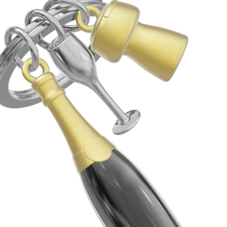 Chaveiro Keyring Metalmorphose Champagne Mtm154-01 - comprar online