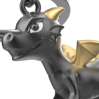 Chaveiro Keyring Metalmorphose Dragon MTM338-01