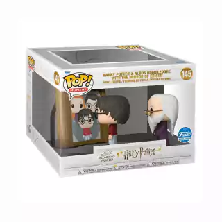 Boneco Funko Pop Harry Potter & Dumbledore With The Mirror Of Erised 145 Special Edition