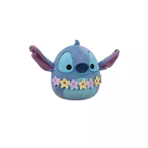 Pelúcia Squishmallows Disney Stitch Colar Havaiano 16 Cm 4378 Sunny