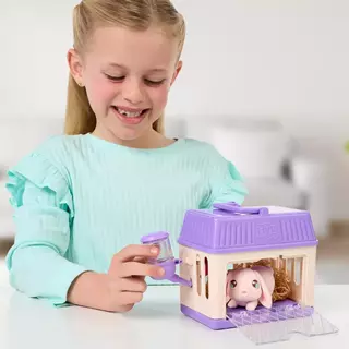 Little Live Pets Mama Surprise Minis Bunny Rosa (gaiola roxa) Fun F0122-9