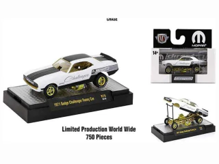 Dodge Challenger Funny Car 1971 Kits Dourados 1:64 M2 Machines 32500