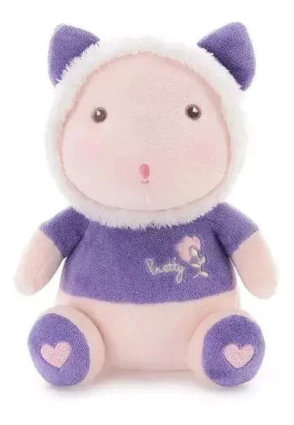 Pelúcia Queridinho De Capuz Roxo 20 Cm Metoo Pelúcia Queridinho De Capuz Roxo 20 Cm Metoo