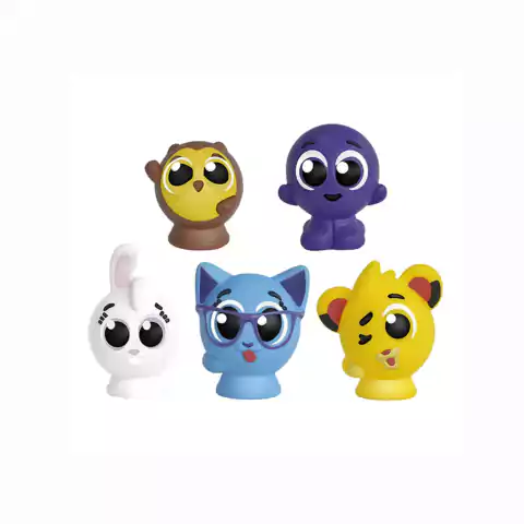 Fantoche De Dedo Dedoches Com 5 Turma Dos Bolofofos 3011 Lider Brinquedos