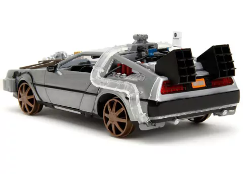 Delorean Back to The Future III Time Machine 1:24 Jada Toys 34996