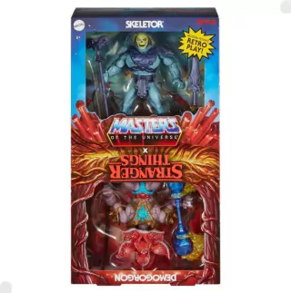 Multipack Skeletor e Demogorgon Masters Of The Universe Stranger Mattel Hvv72