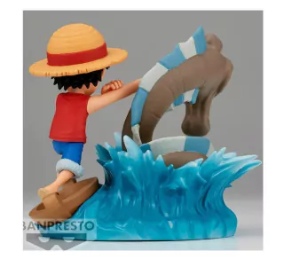 Monkey D. Luffy vs Local Sea Monster World Collectable Figure Log Stories One Piece Bandai/Banpresto