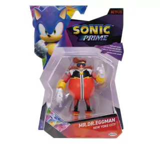 Boneco Articulado Mr. Dr. Eggman 14cm Sonic Prime 4244