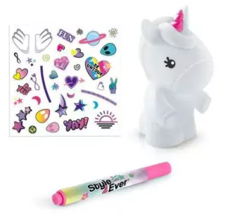 Style 4 Ever Decore Mini Luminária Unicórnio Em Pé Fun F0150-5