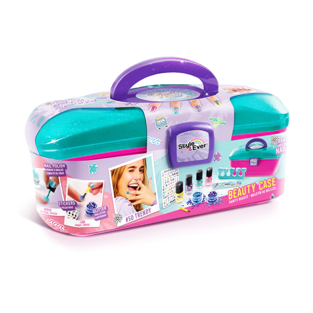 Maleta De Beleza Style 4 Ever Decore Suas Unhas Glitter Fun F00652 Maleta De Beleza Style 4 Ever Decore Suas Unhas Glitter Fun F00652