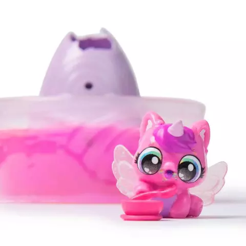 Hatchimals Alive Surpresa Com Acessório Rainbow Splash 4000 Sunny
