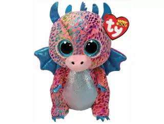 Pelúcia Beanie Boos Ty Dragão Flint 16 Cm Toyng 44098