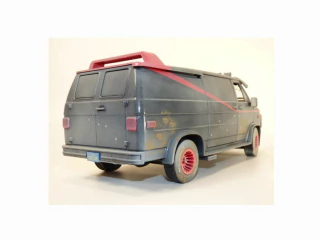 GMC Vandura Esquadrão Classe A The A-Team 1:18 Greenlight Versão Suja