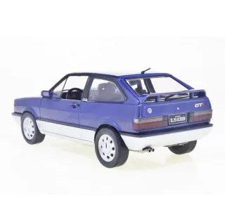 Miniatura Gol GTI Azul 1989 Vw 1:24 Califórnia Toys Classics