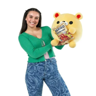 Pelúcia Snackles 35Cm Ursa Nancy Com Haribo Candide 1217